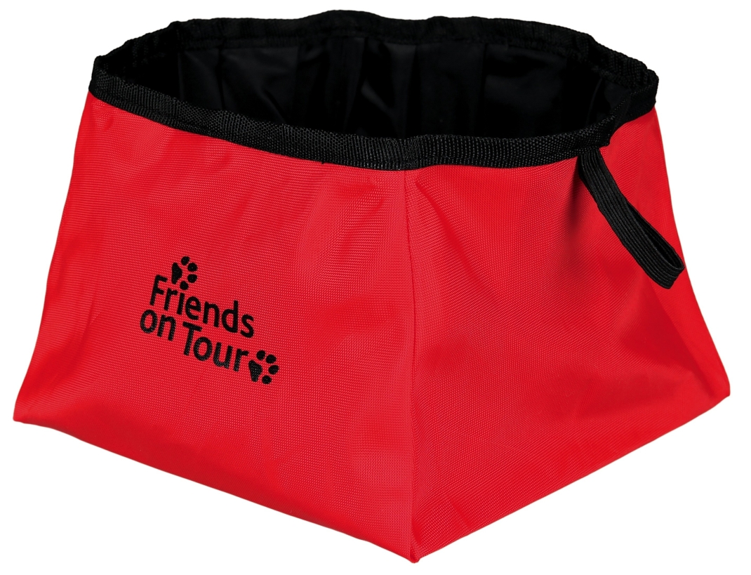 Trixie Waterbak voor Onderweg, polyester, rood 1.8 l met korting aantrekkelijk en goedkoop kopen