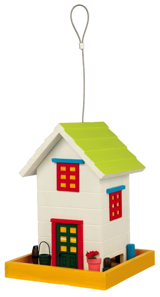 Trixie Hanging Bird Feeder Home, Wood 18×24×18 cm
