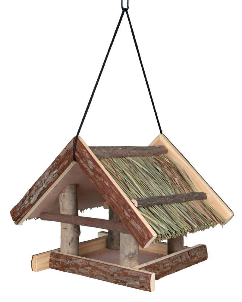 Trixie Natural Living Voederhuis om op te hangen Bruin 25×25×25 cm met korting aantrekkelijk en goedkoop kopen