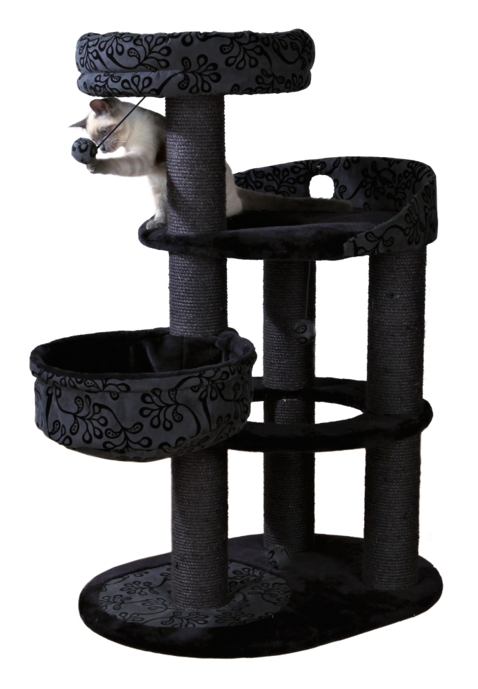 Trixie Filippo Scratching Post Svart 77x58x114 cm kjøp billig med rabatt