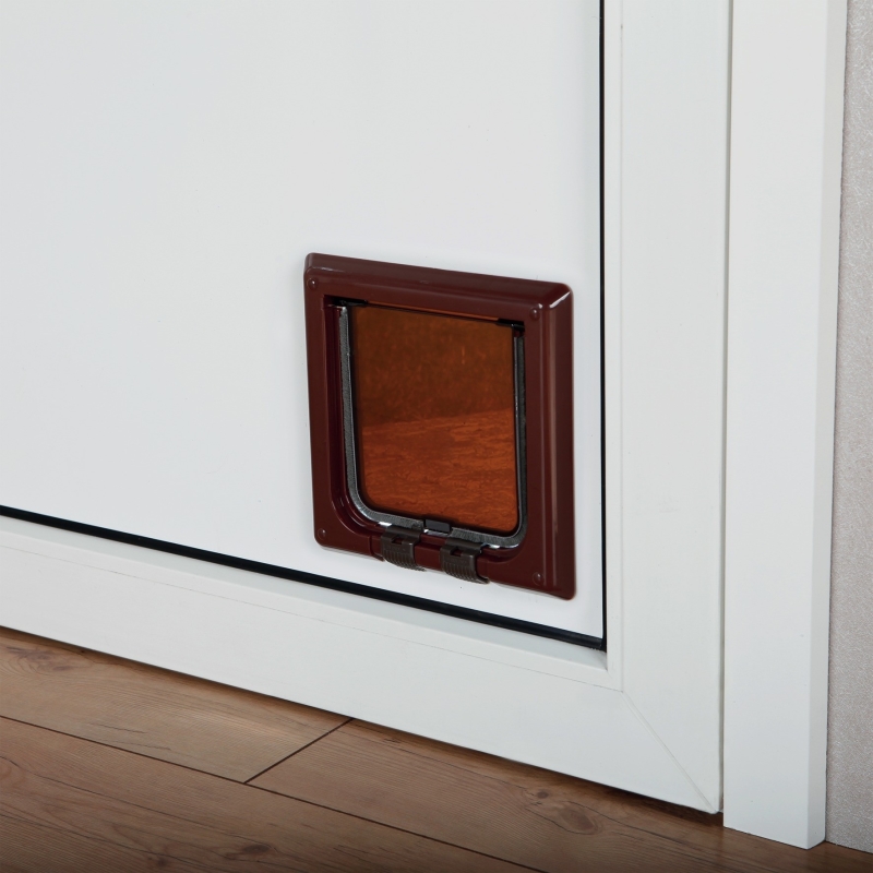 Trixie 4-Way Cat Flap with Tunnel 4-Way with Tunnel buy online at Zoo