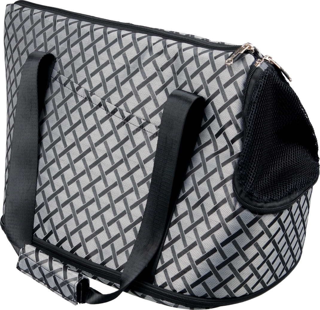 Trixie Bolso Gordon, Gris/Negro 25x31x42 cm