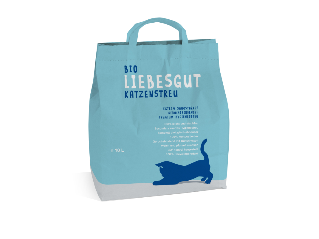 Liebesgut Bio Arena para Gatos 10 l