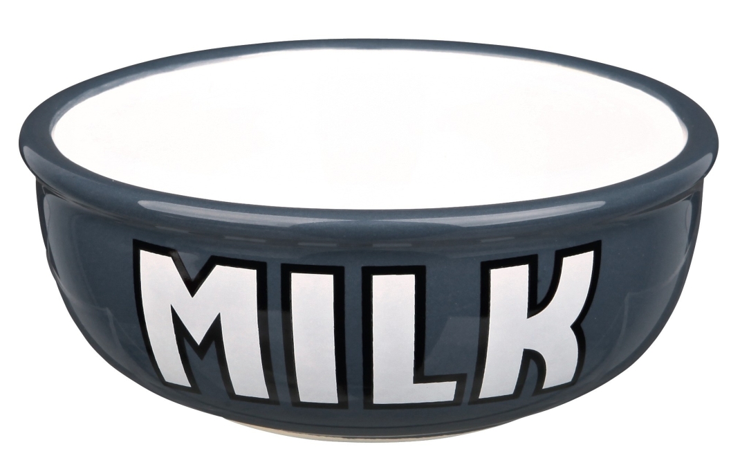 Trixie Comedero Cerámica, Milk and More 400 ml