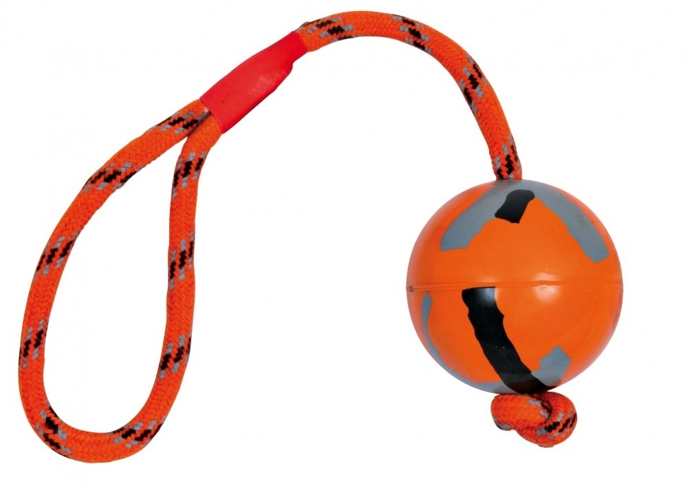 Trixie Bal aan Koord, natuurrubber 6/32 cm met korting aantrekkelijk en goedkoop kopen