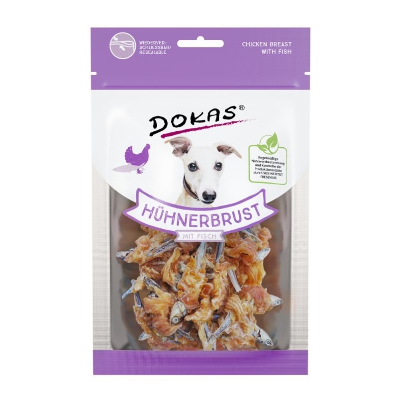 Dokas Hondensnack Kipfilet 70 g