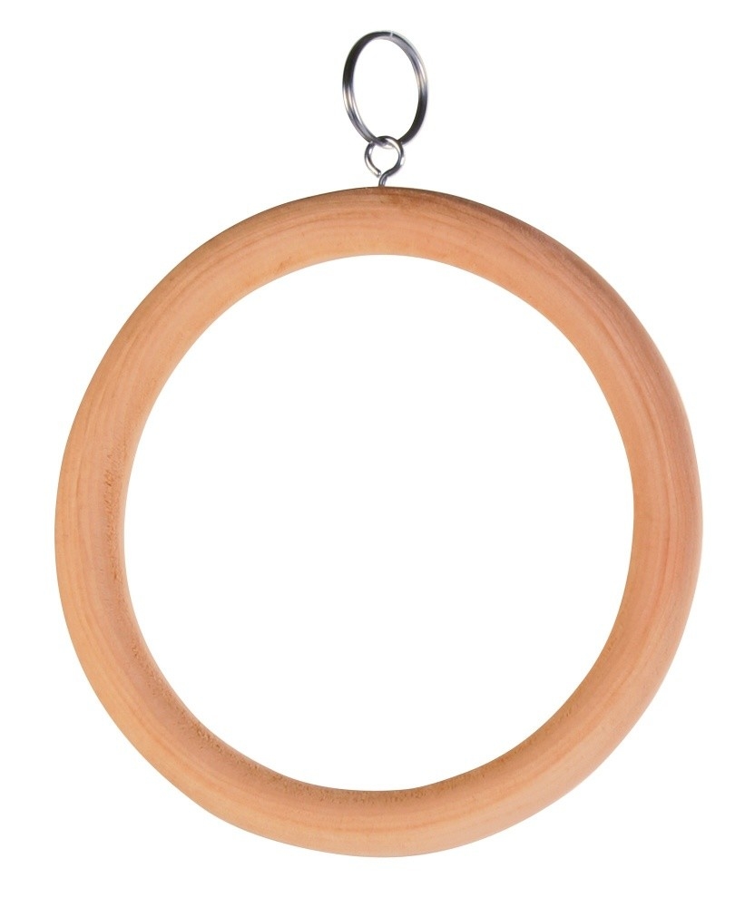 Trixie Swinging Ring, Wood Bird swings