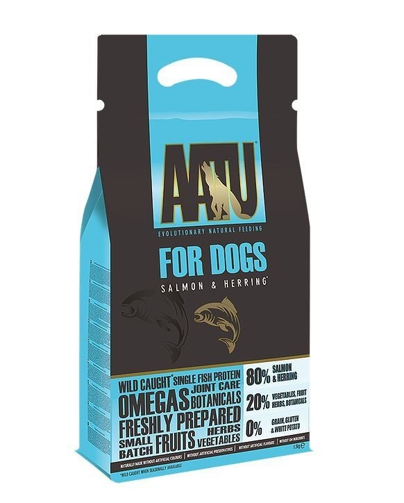For Dogs - 80/20 Salmon & Herring from AATU 1.5 kg, 5 kg, 10 kg buy online