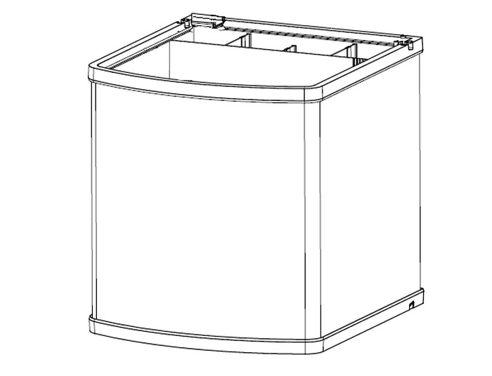 Sera Reserve Glasbak voor sera Biotop Nano LED Cube 60 met korting aantrekkelijk en goedkoop kopen