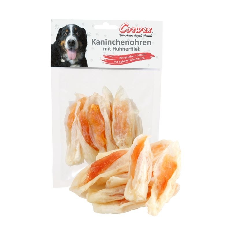 Corwex Orejas de Conejo con Filete de Pollo 70 g