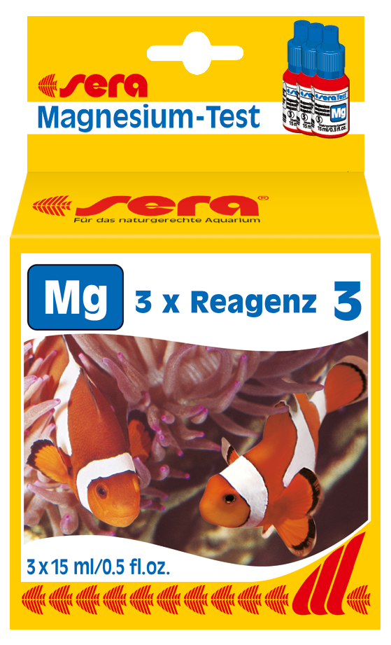 Sera Magnesium Aanvullende Set Reageermiddel 3 3x15 ml met korting aantrekkelijk en goedkoop kopen