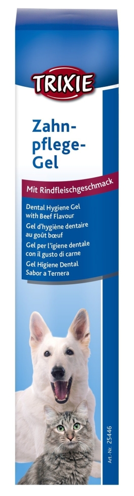 Trixie Gel de Higiene dental con Sabor a Ternera 100 g