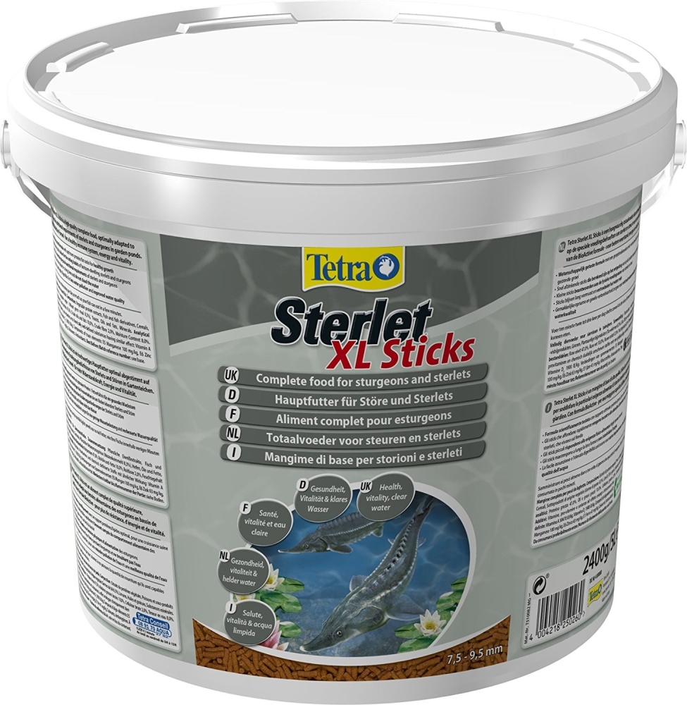Tetra Pond Sterlet Sticks XL 5 l met korting aantrekkelijk en goedkoop kopen