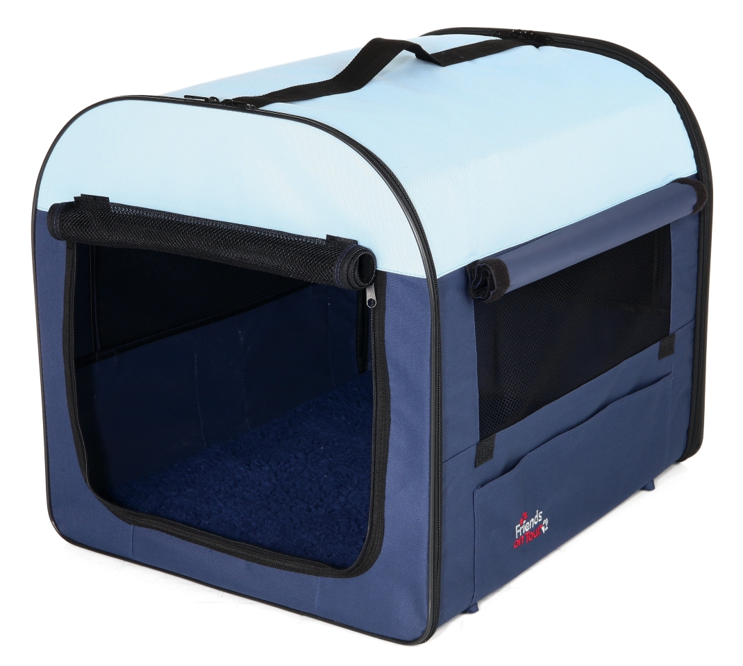 Trixie Transport Souple 50x50x60 cm Bleu marine