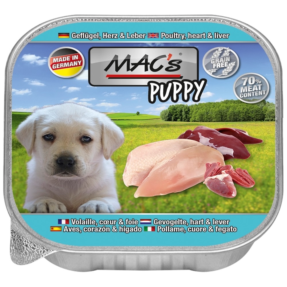 MAC's Puppy - Corral, Corazón & Hígado 150 g