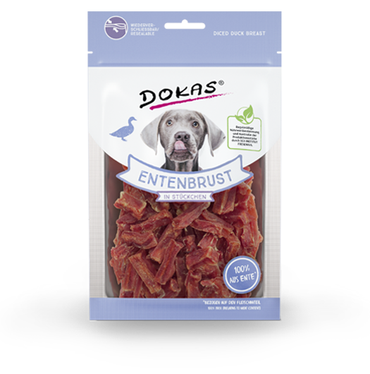 Poultry Diced Duck Breast 70g by Dokas Buy fair and favorable with a discount