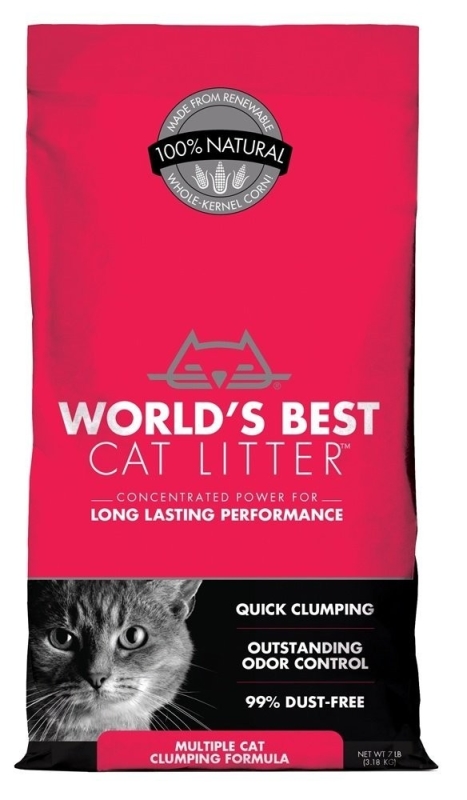 World's Best Cat Litter Clumping cat litter GREEN 3.18 kg Biodegradable