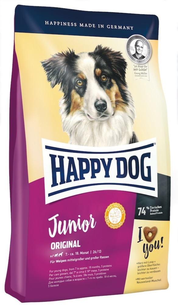 Happy Dog Supreme Young Junior Original 1 kg, 10 kg, 4 kg