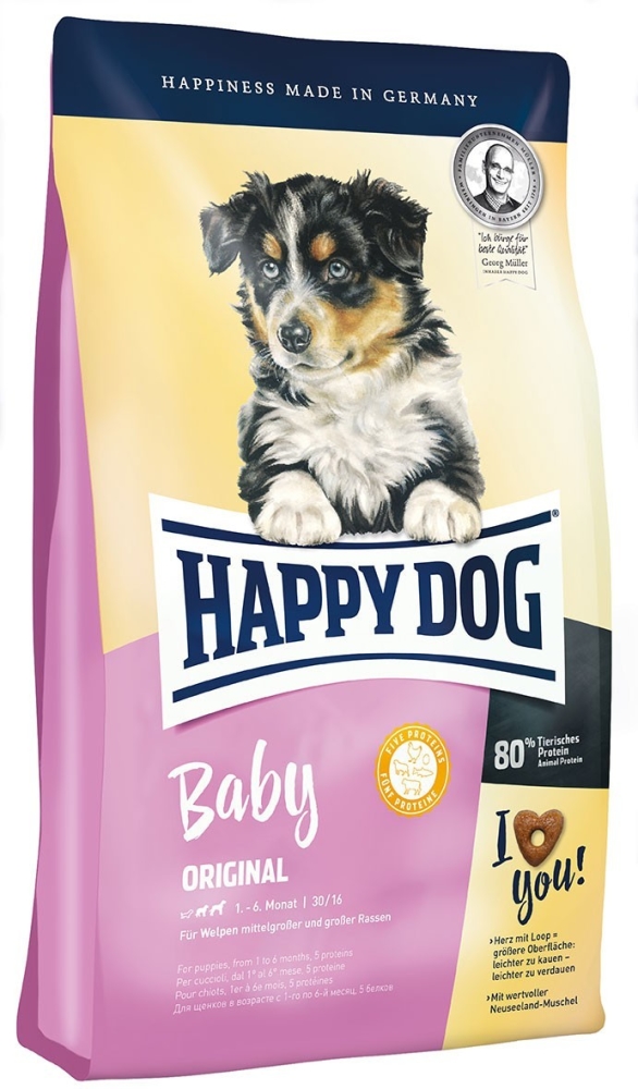 Happy Dog Supreme Young Baby Original 1 kg, 10 kg, 4 kg