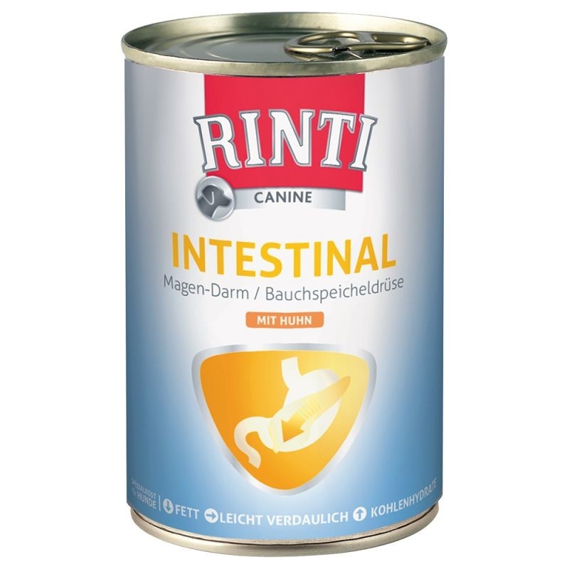 Vatsa- ja suolistosairaudet Canine Intestinal Chicken 12x400 g Rinti osta edullisesti