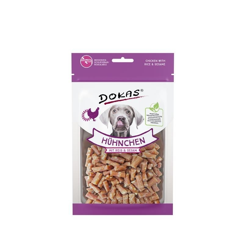 Poultry Chicken with Rice & Sesame 70g by Dokas Buy fair and favorable with a discount